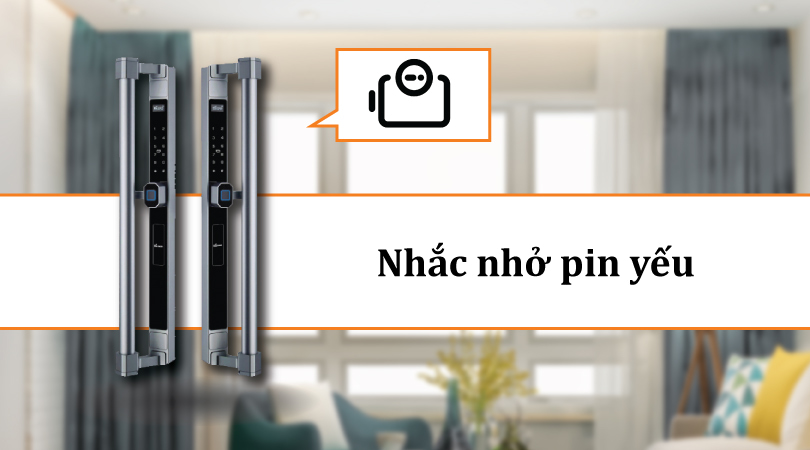 Demax SL808 GS LUX APP Wifi - Nhắc nhở pin yếu